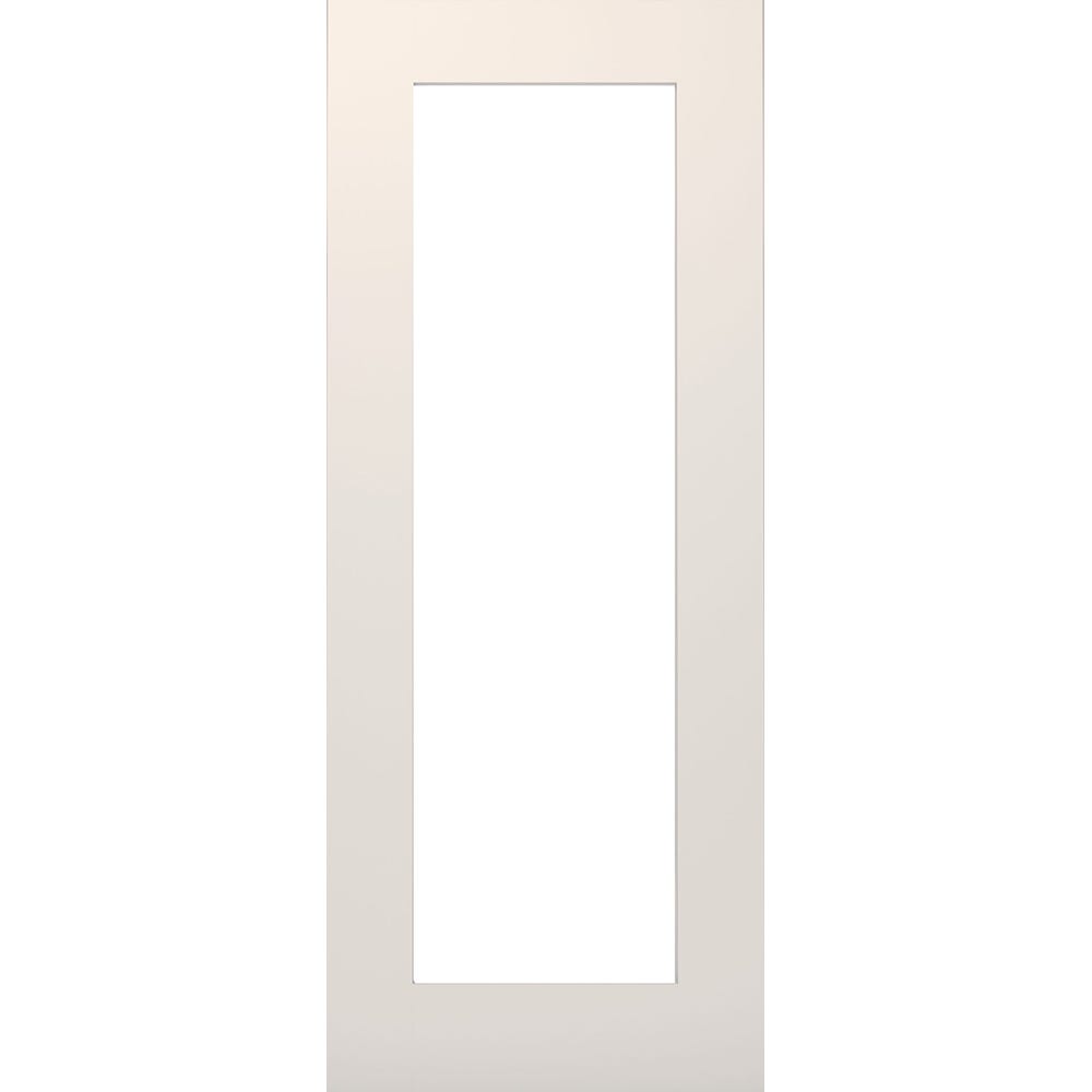 Deanta Internal White Primed Denver 1L Clear Glazed Door