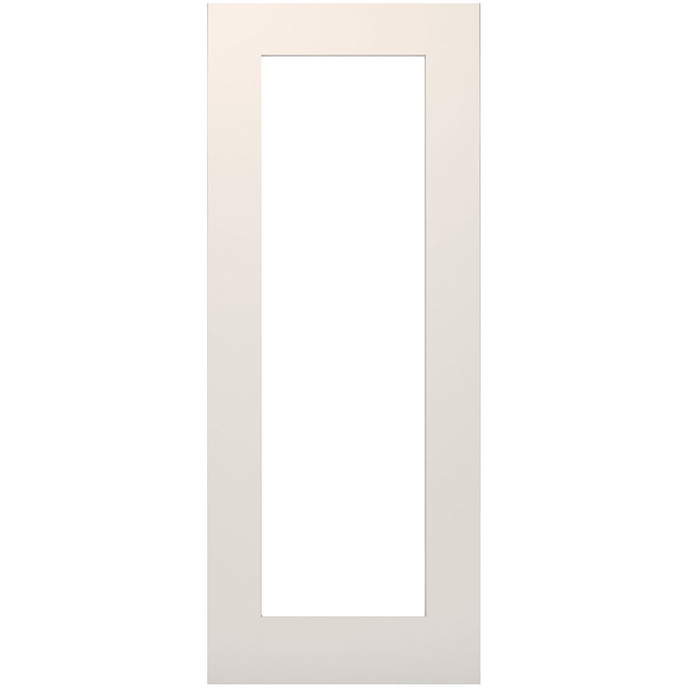 Deanta White Primed Denver 1L Clear Glazed Door 1981 x 762 x 35mm