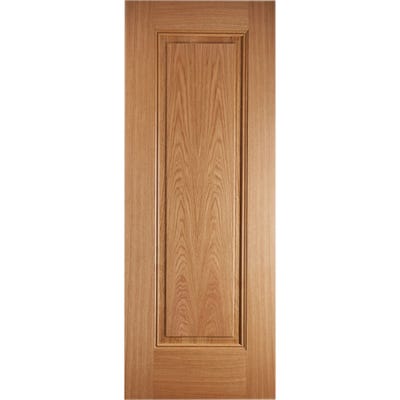 LPD Oak Eindhoven 1 Panel FD30 Fire Door 1981 x 686 x 44mm