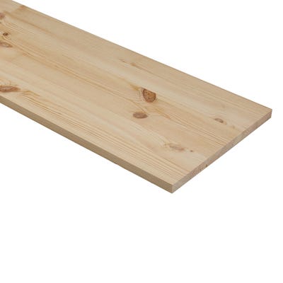 18mm Solid Pine Panel Furniture Board 200mm x 1800mm