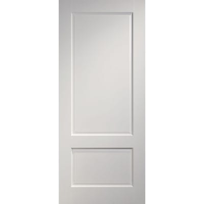 Deanta Internal White Primed Madison 2 Panel Door