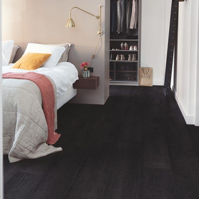 Quick Step Capture SIG4755 Painted Oak Black Laminate Flooring