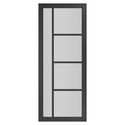 Deanta Brixton Black Glazed Door 1981 x 838 x 35mm
