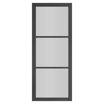 Deanta Camden Black Glazed Door 1981 x 838 x 35mm