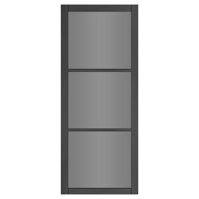 Deanta Internal Camden Black Prefinished Tinted Glazed Door