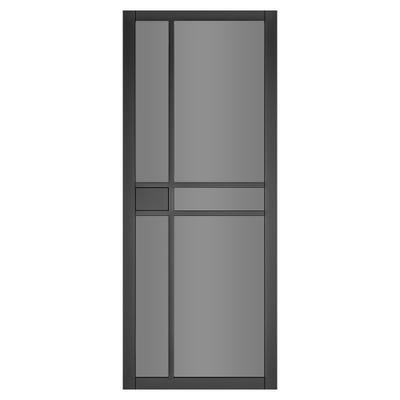 Deanta Dalston Black Tinted Glazed Door 1981 x 838 x 35mm