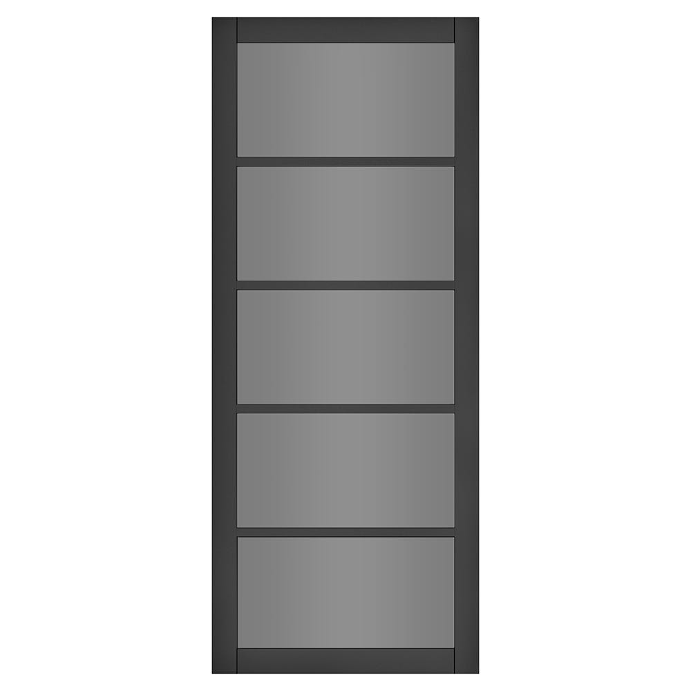 Deanta Shoreditch Black Tinted Glazed Door 1981 x 762 x 35mm