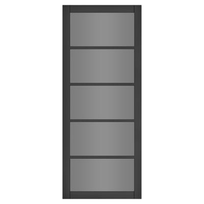 Deanta Shoreditch Black Tinted Glazed Door 1981 x 762 x 35mm
