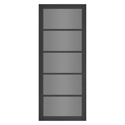 Deanta Shoreditch Black Tinted Glazed Door 2040 x 826 x 40mm