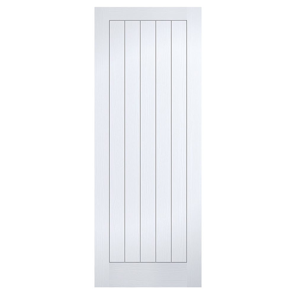 LPD Internal Primed White Vertical 5P Door 686 x 1981 FD 30