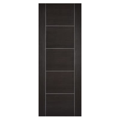 LPD Internal Dark Grey Vancouver 5 Panel Laminated Door