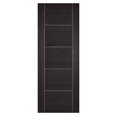 LPD Dark Grey Vancouver 5 Panel FD30 Fire Door 1981 x 686 x 44mm