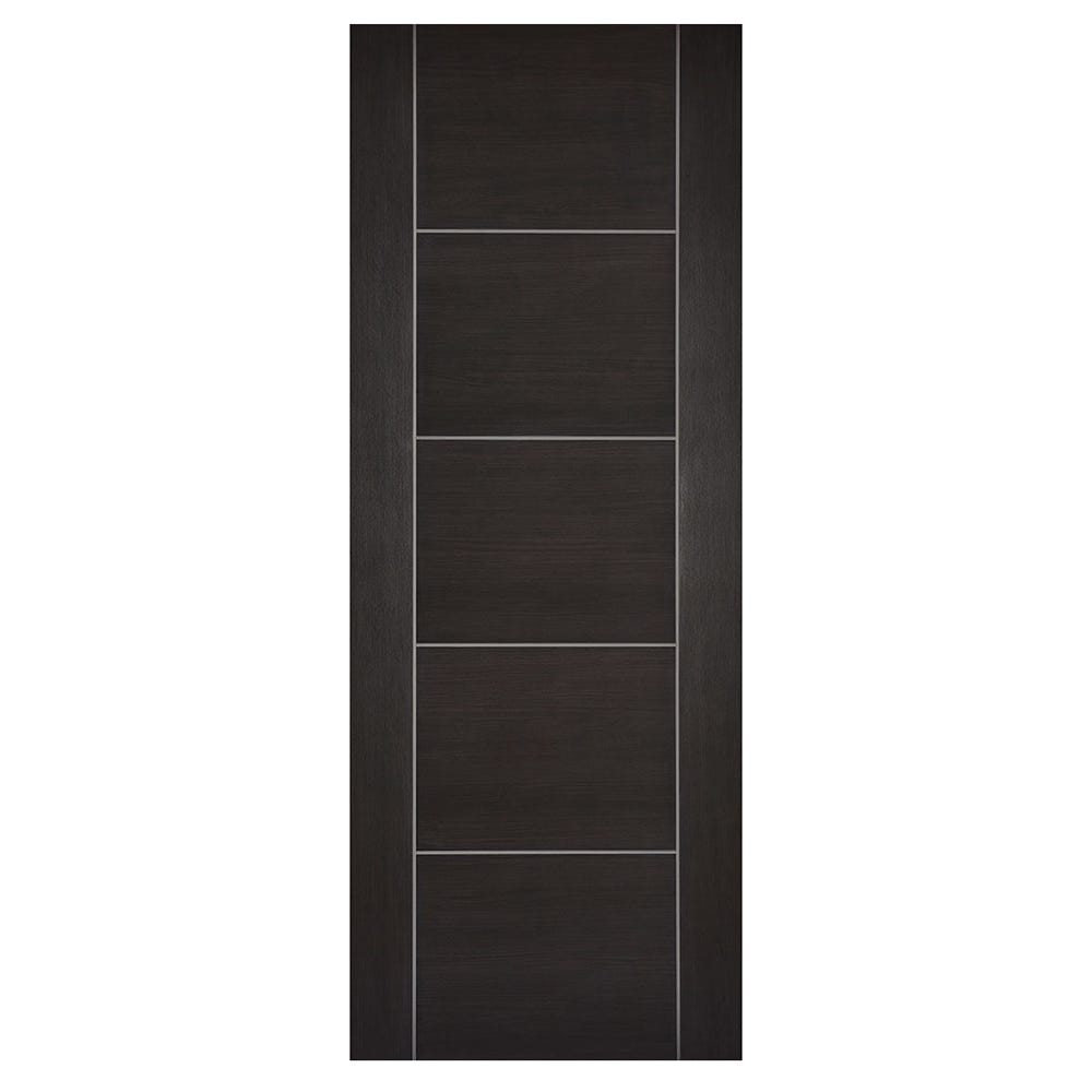 LPD Internal Dark Grey Vancouver 5 Panel Laminated FD30 Fire Door