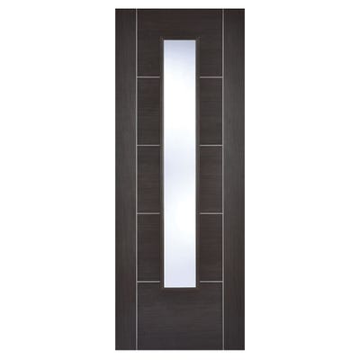 LPD Dark Grey Vancouver 1L Clear Glazed Door 1981 x 686 x 35mm