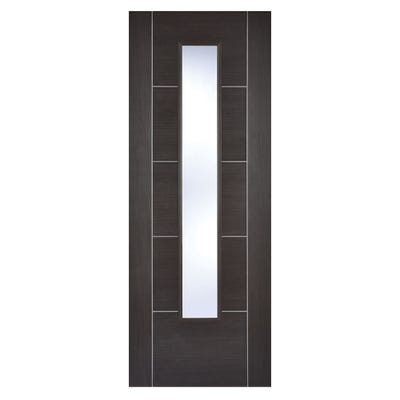 LPD Dark Grey Vancouver 1L Clear Glazed Door 1981 x 838 x 35mm