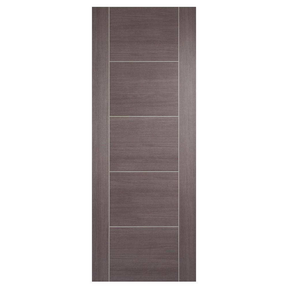 LPD Medium Grey Vancouver 5 Panel Door 1981 x 610 x 35mm