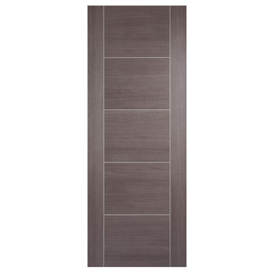LPD Medium Grey Vancouver 5 Panel Door 1981 x 838 x 35mm