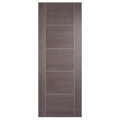LPD Medium Grey Vancouver 5 Panel FD30 Fire Door 1981 x 686 x 44mm