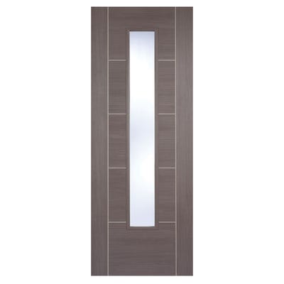 LPD Medium Grey Vancouver 1L Clear Glazed Door 1981 x 686 x 35mm