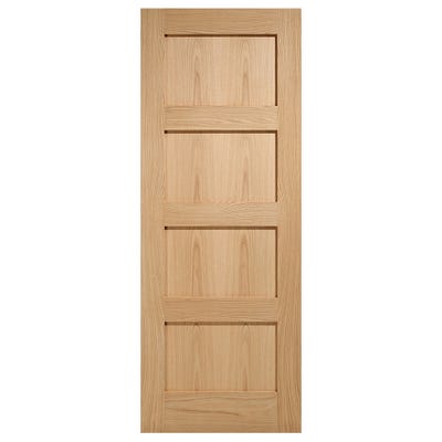 LPD Oak Shaker 4 Panel Door 1981 x 838 x 35mm