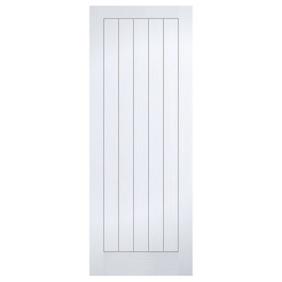 LPD Primed White Vertical 5 Panel Door 1981 x 838 x 35mm
