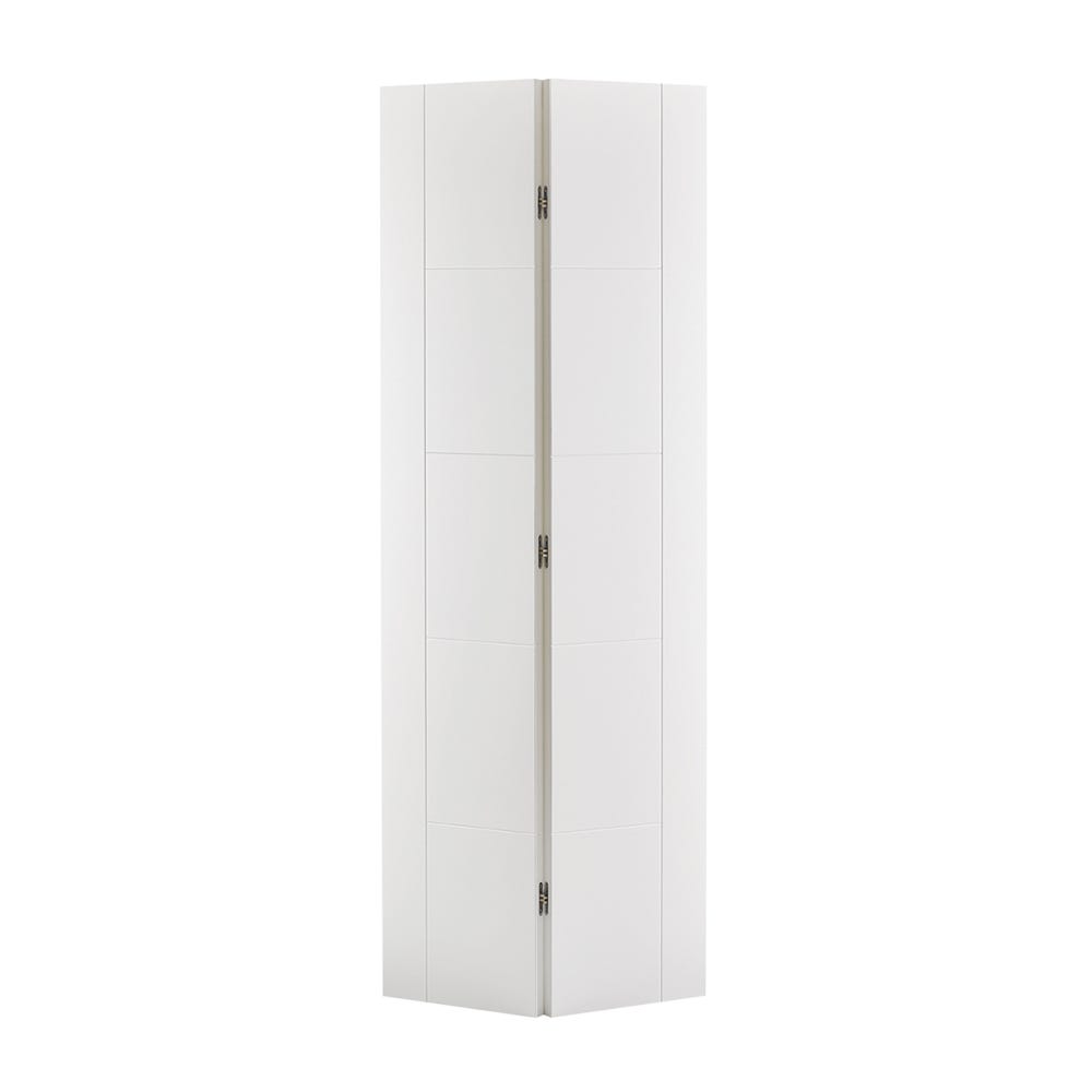 LPD White Primed Vancouver 5 Panel Bi-Fold Door 1981 x 762 x 35mm