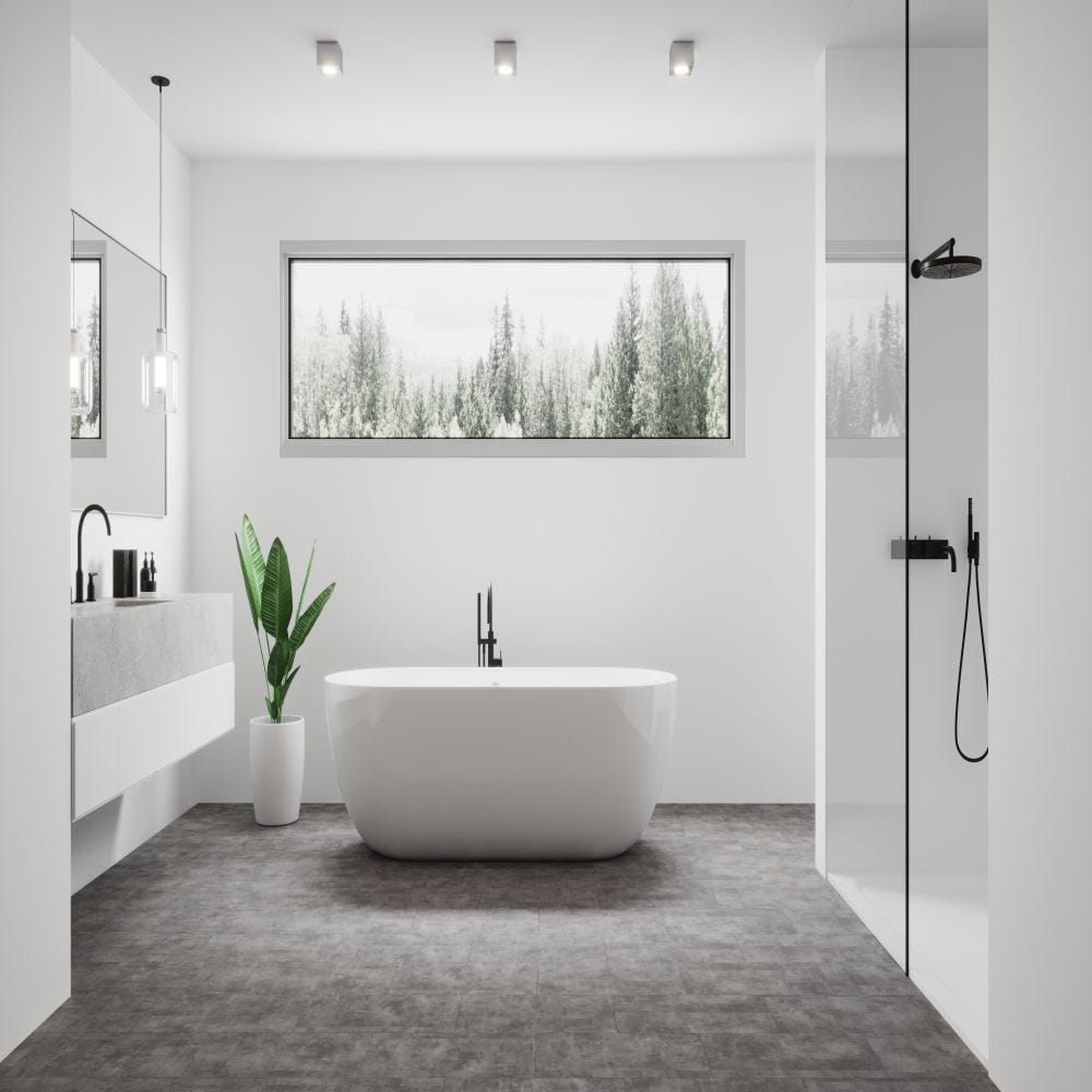 Craftsman Click 5mm Gotham Grey SPC Vinyl Flooring