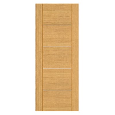 Deanta Internal Oak Valencia Prefinished Door