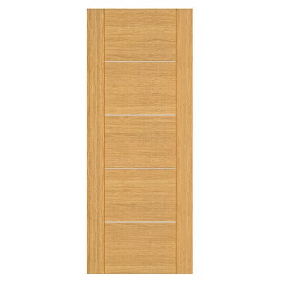 Deanta Internal Oak Valencia Prefinished Door 1981 x 838 x 35mm