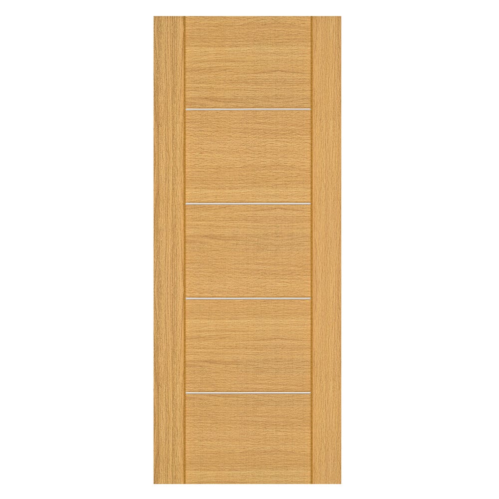 Deanta Oak Valencia FD30 Fire Door 1981 x 610 x 45mm
