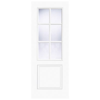 LPD White Berlin Clear Glazed Door 1981 x 762 x 35mm