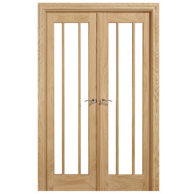 LPD Internal Oak Unfinished Lincoln Room Divider