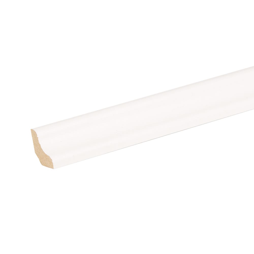 Crown MDF Scotia White 18mm x 2400mm