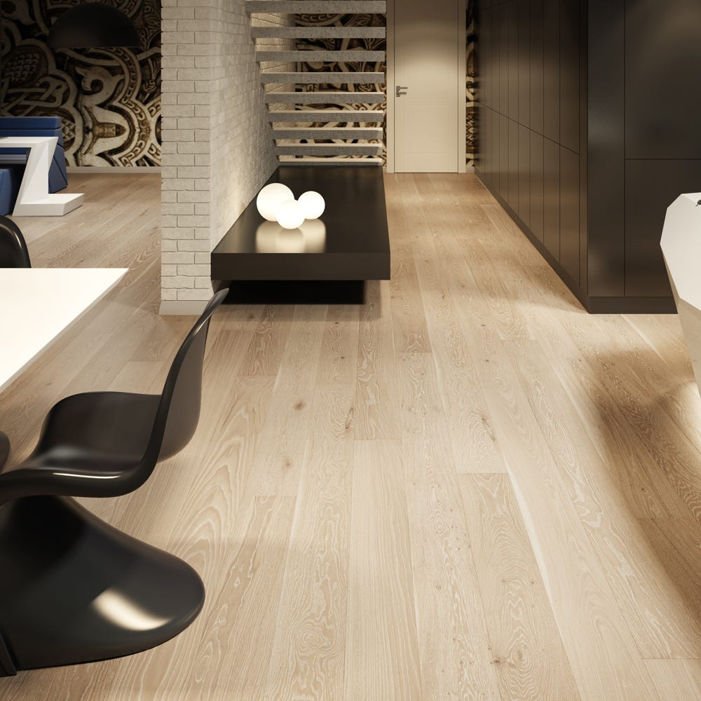Mojave Limed Oak Matt Lacquered 14mm Engineered Wood Flooring