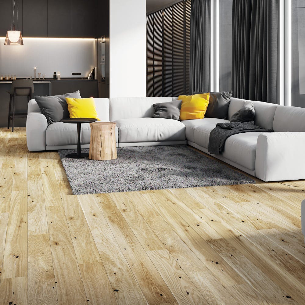 Holborn Oak Matt Lacquered 14mm Engineered Wood Flooring