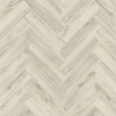 Elka Herringbone VFHBU40380 Kentucky Oak Beige Rigid Core Luxury Vinyl Flooring