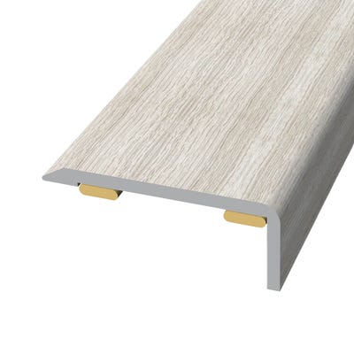 Laminate Stickdown Threshold End Section Boulder Oak 0.9m