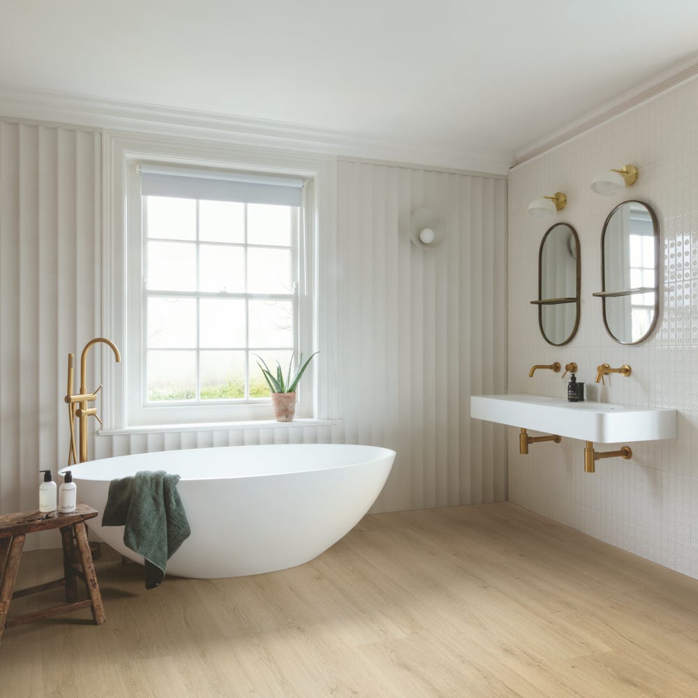 Quick Step Alpha Bloom AVMPU40236 Botanic Beige Vinyl Flooring