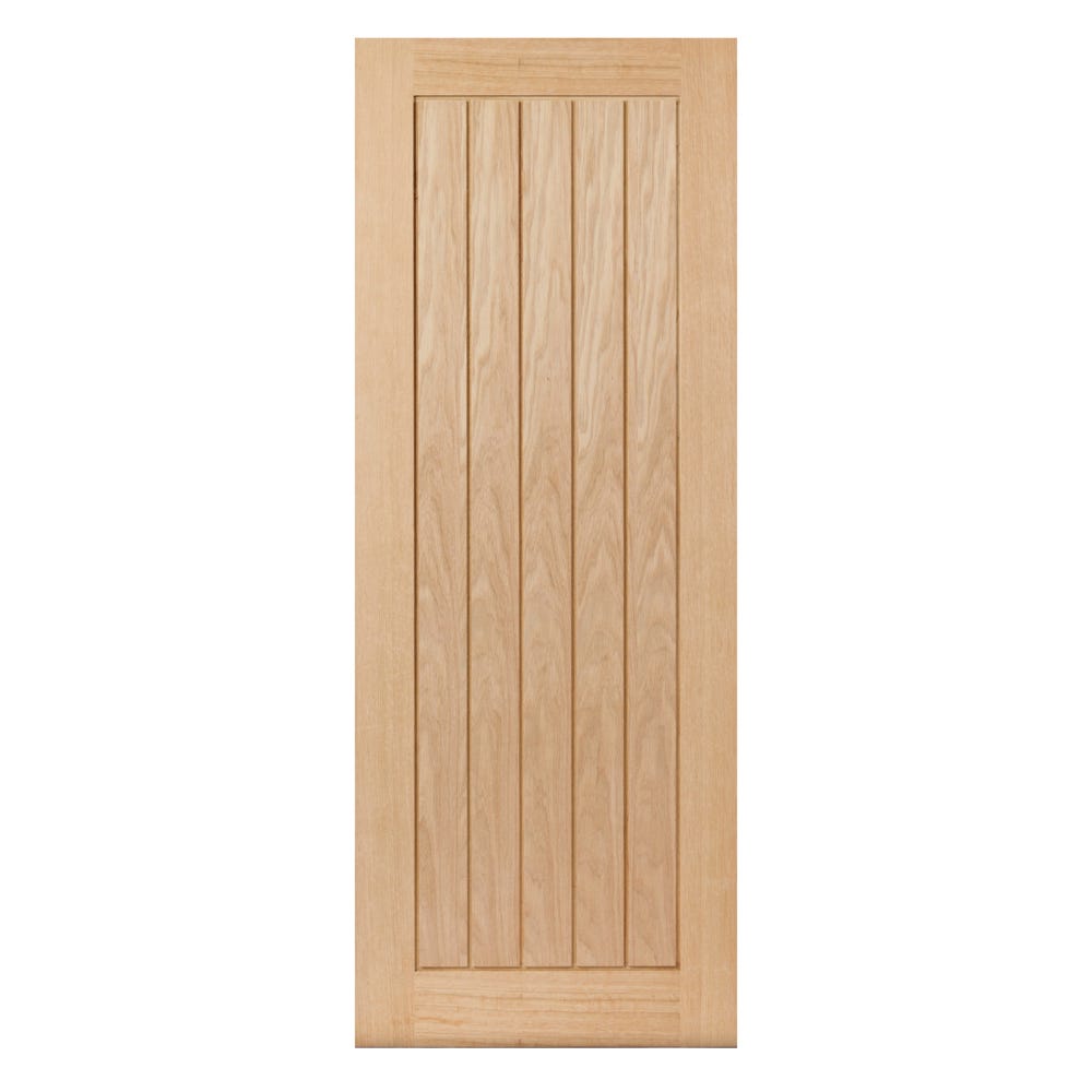 JB Kind Thames Oak Unfinished Internal Fire Door 2040 x 826 x 44mm