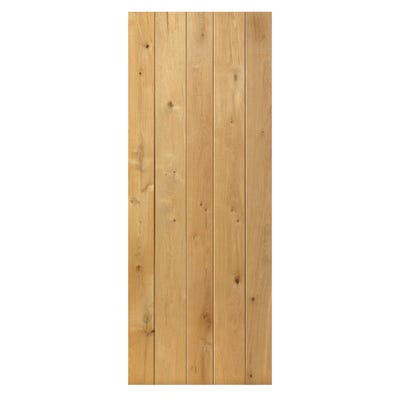 JB Kind Rustic Oak Ledged Internal Door