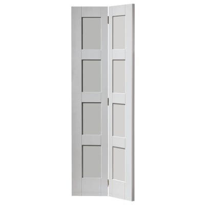 JB Kind Montserrat White Internal Bi-Fold Door 1981 x 762 x 35mm