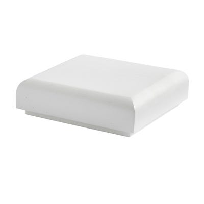 90mm x 90mm x 27mm Richard Burbidge PaintReady Primed Shadow Newel Cap NCSP1/90R