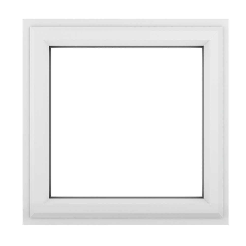 uPVC Window White Clear Top Opener