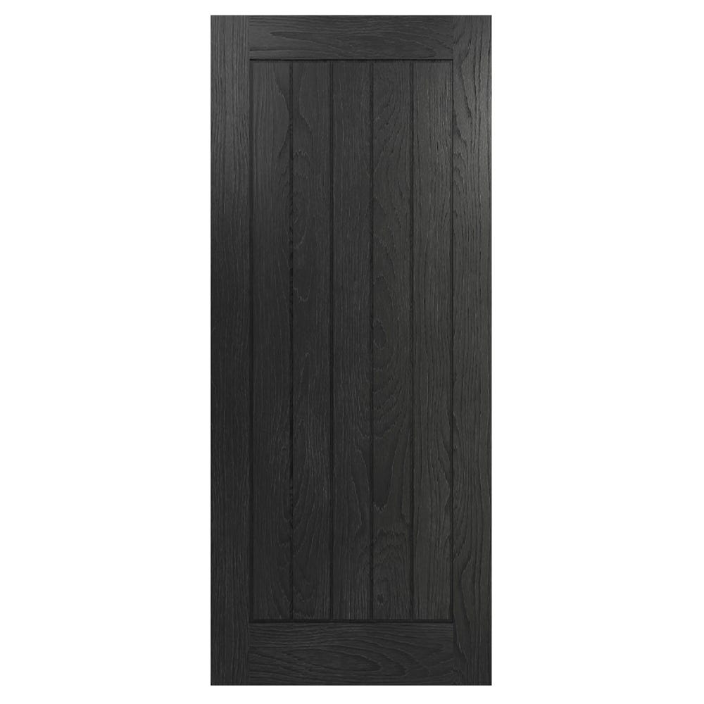 Deanta Internal Black Oak Ely 5 Panel FD30 Fire Door 1981 x 762 x 44mm