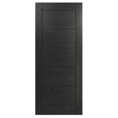 Deanta Internal Black Oak Seville 7 Panel FD30 Fire Door 1981 x 686 x 44mm