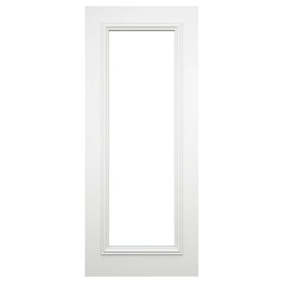 Deanta Internal White Primed Blenheim 1L Clear Glazed Door 1981 x 762 x 35mm