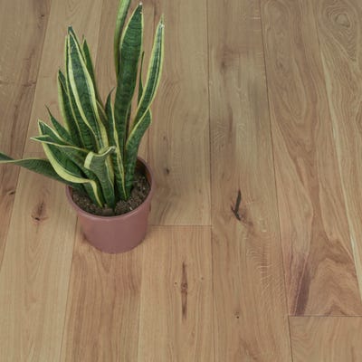 Rustic Oak UV Hardwax Oiled T&G 20mm Solid Wood Flooring