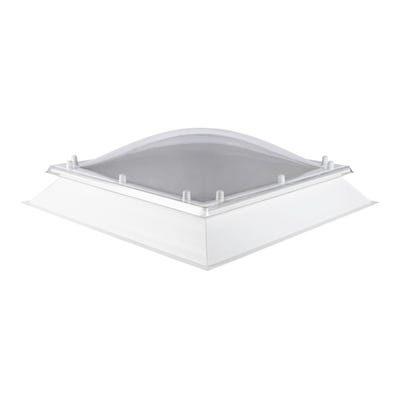 Coxdome Classic Double Skin Diffused Fixed Rooflight Dome 600 x 600mm