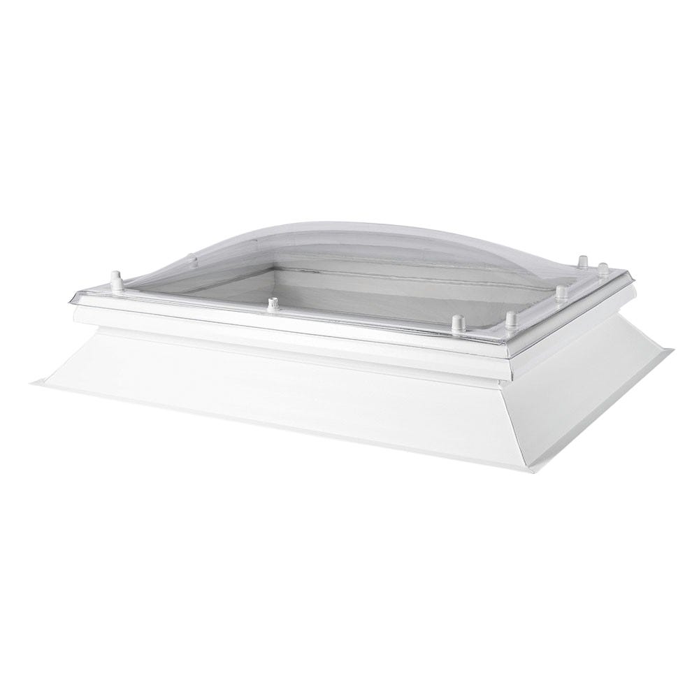 Coxdome Classic Triple Skin Clear Fixed Rooflight Dome 600 x 600mm