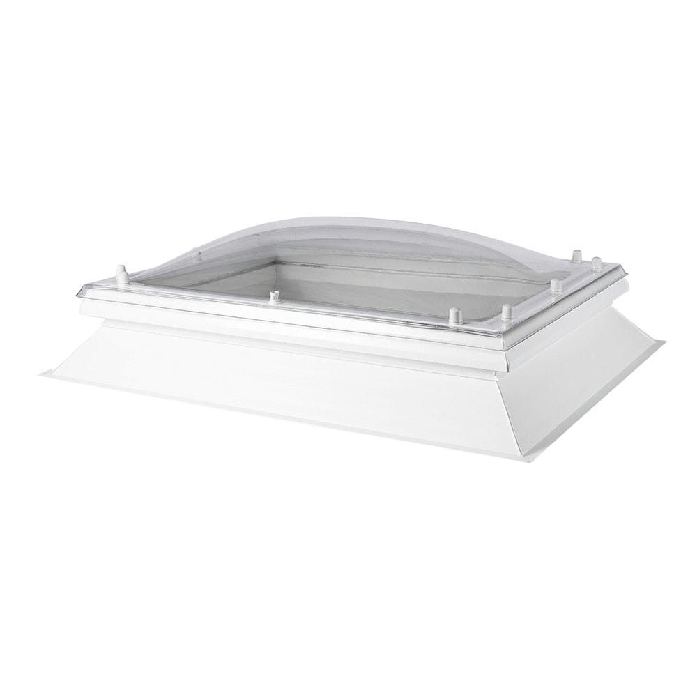 Coxdome Classic Triple Skin Clear Fixed Rooflight Dome 600 x 900mm